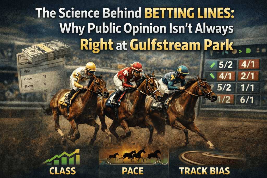 The Science Behind Betting Lines: Why Public Opinion Isn’t Always Right at Gulfstream Park
