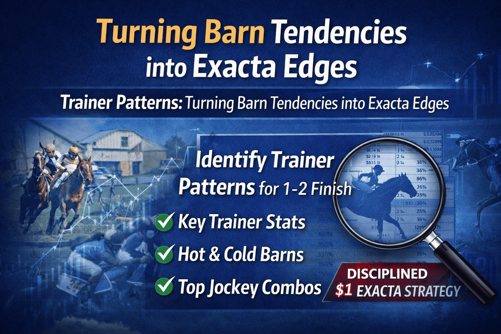 Trainer Patterns: Turning Barn Tendencies into Exacta Edges