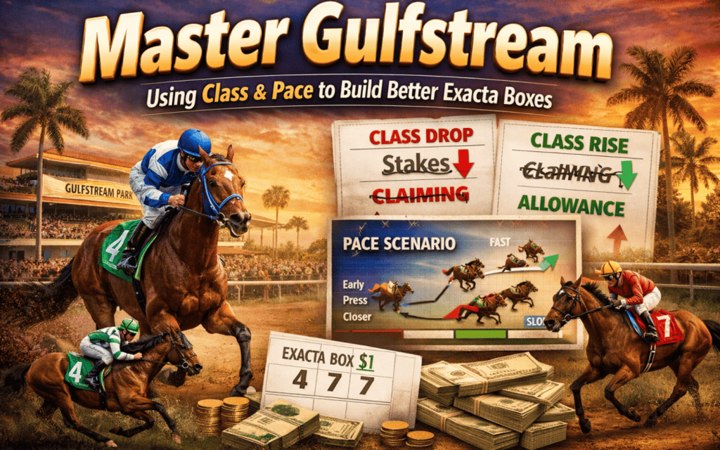 Master Gulfstream: Using Class and Pace to Build Better Exacta Boxes